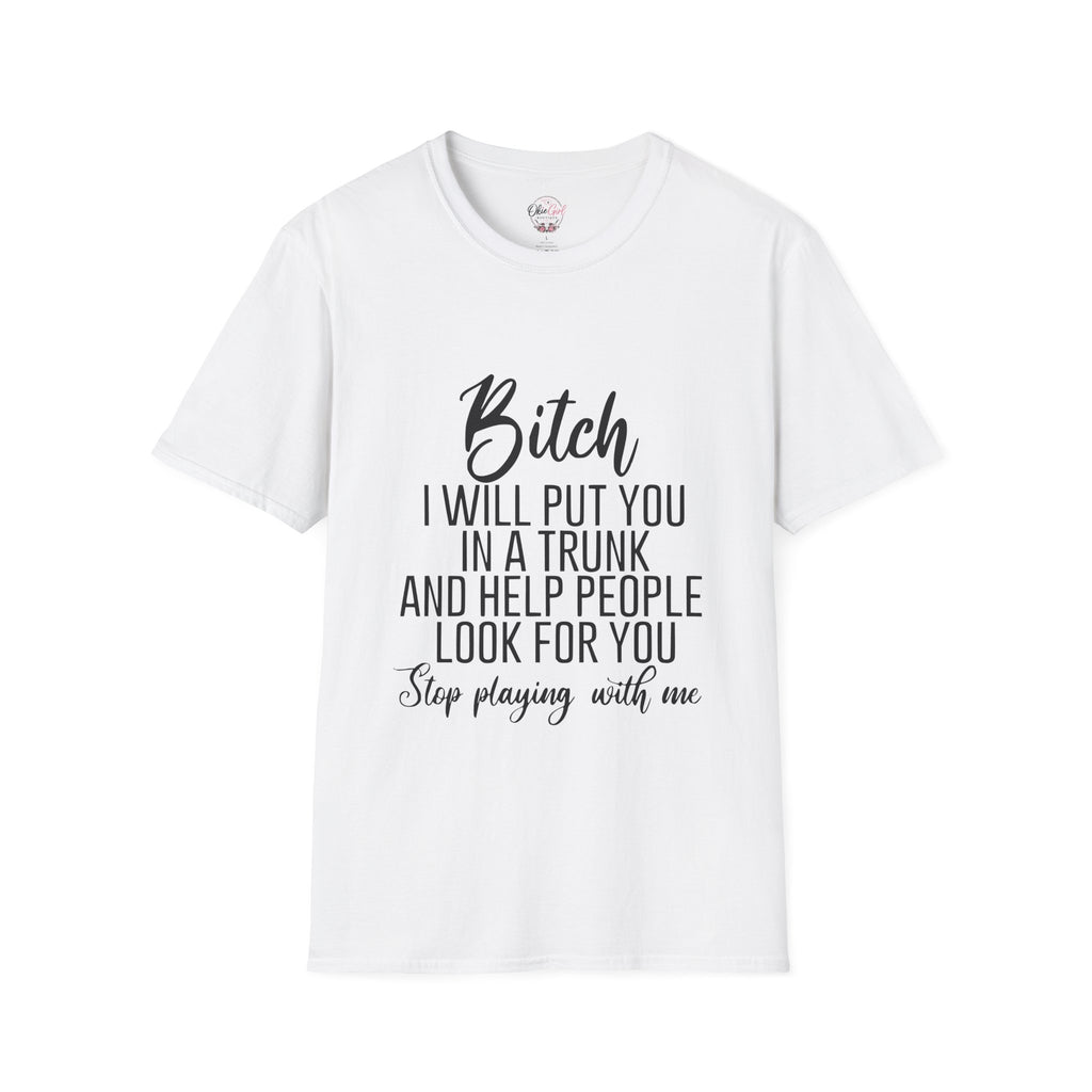 Hide you in the trunk shirt without anything on back