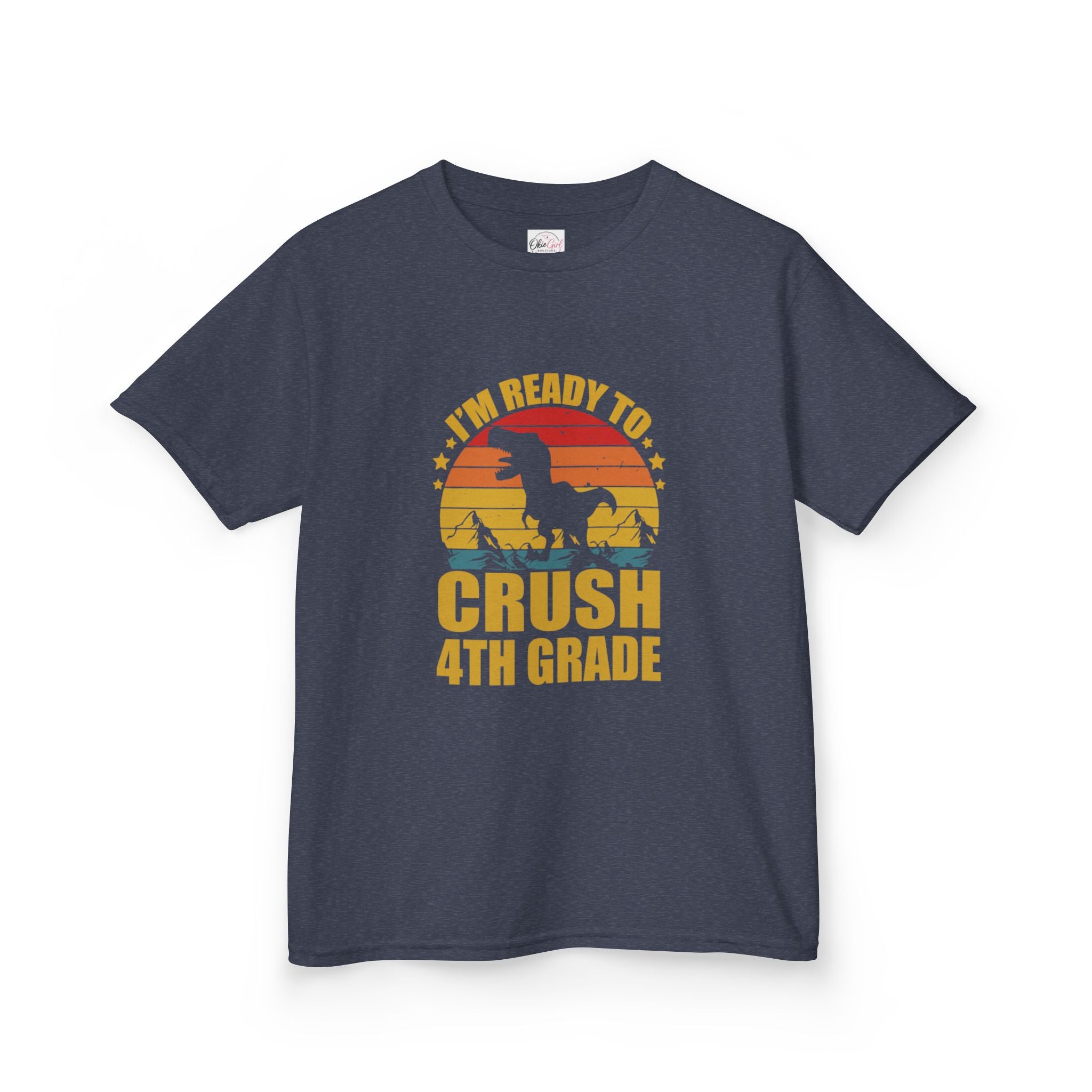 Kids 'I'm Ready to Crush 4th Grade' T-Shirt