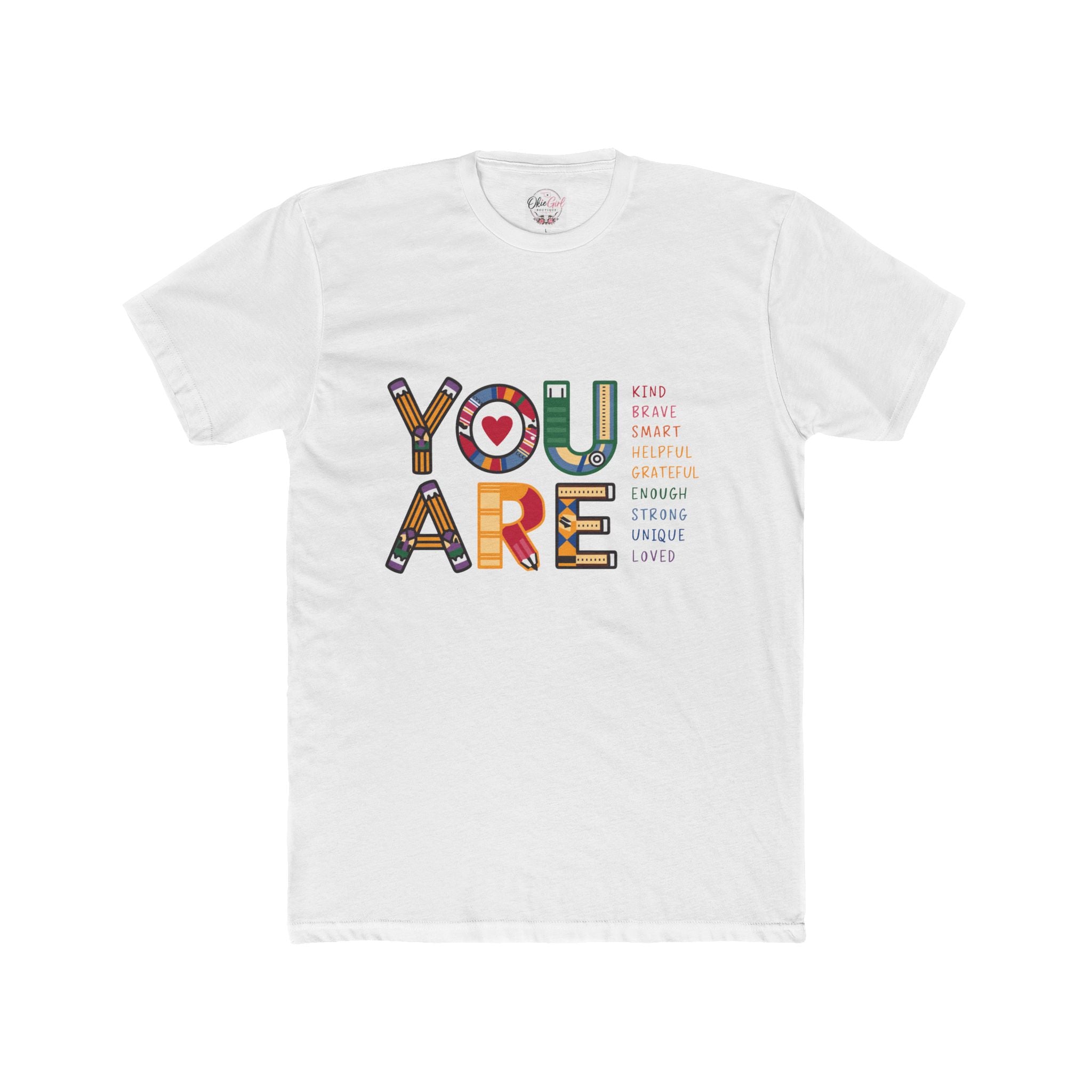You Are Inspirational Graphic Tee — Positive Affirmation T-Shirt