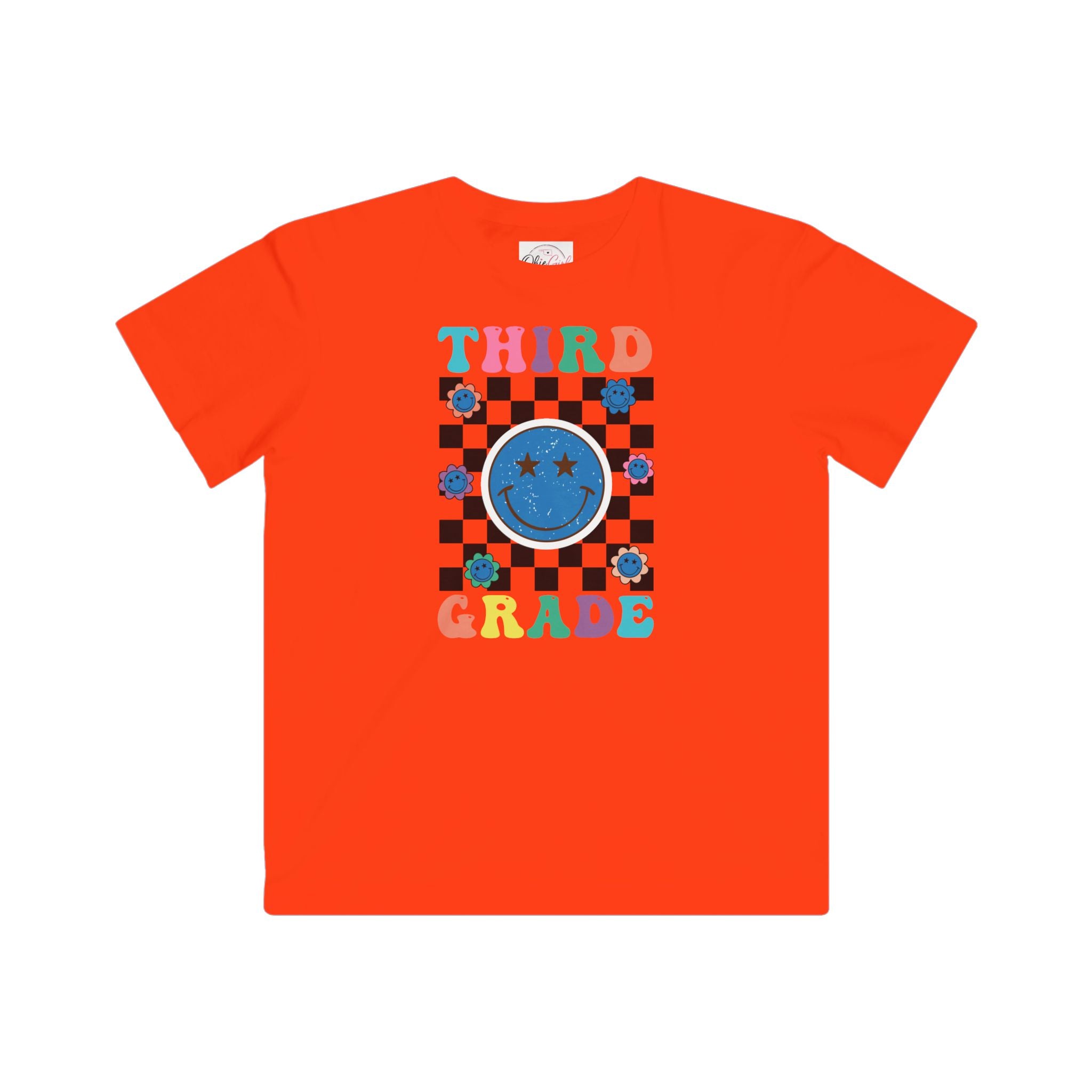 Third Grade Smiley Tee
