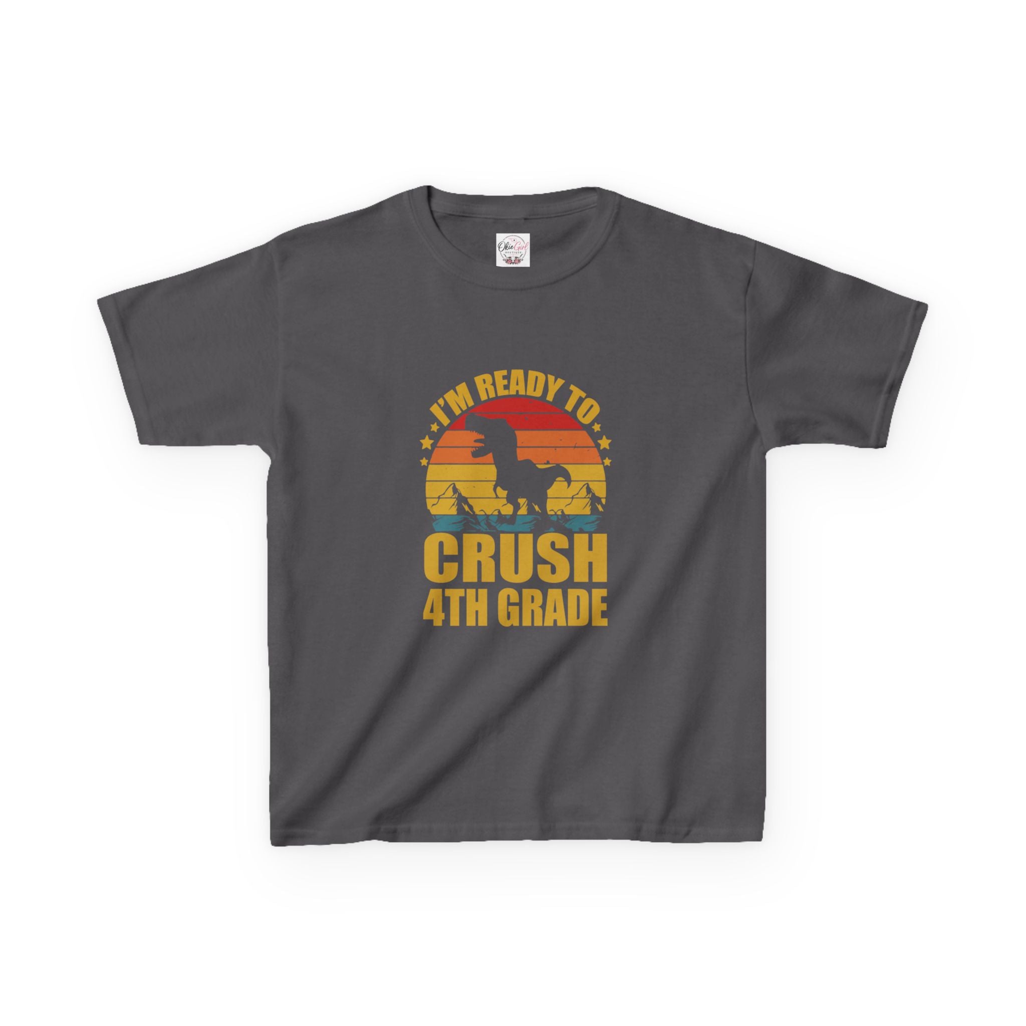 Kids 'I'm Ready to Crush 4th Grade' T-Shirt
