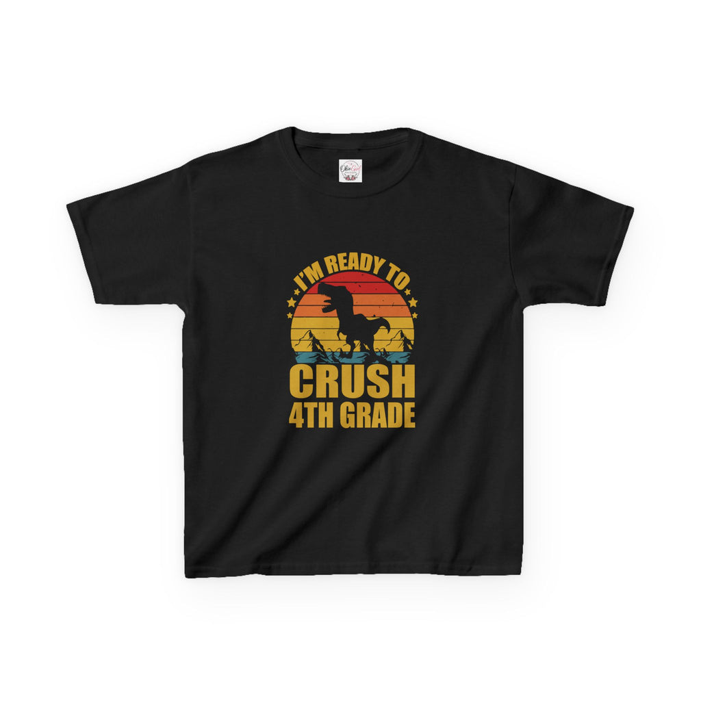 Kids 'I'm Ready to Crush 4th Grade' T-Shirt