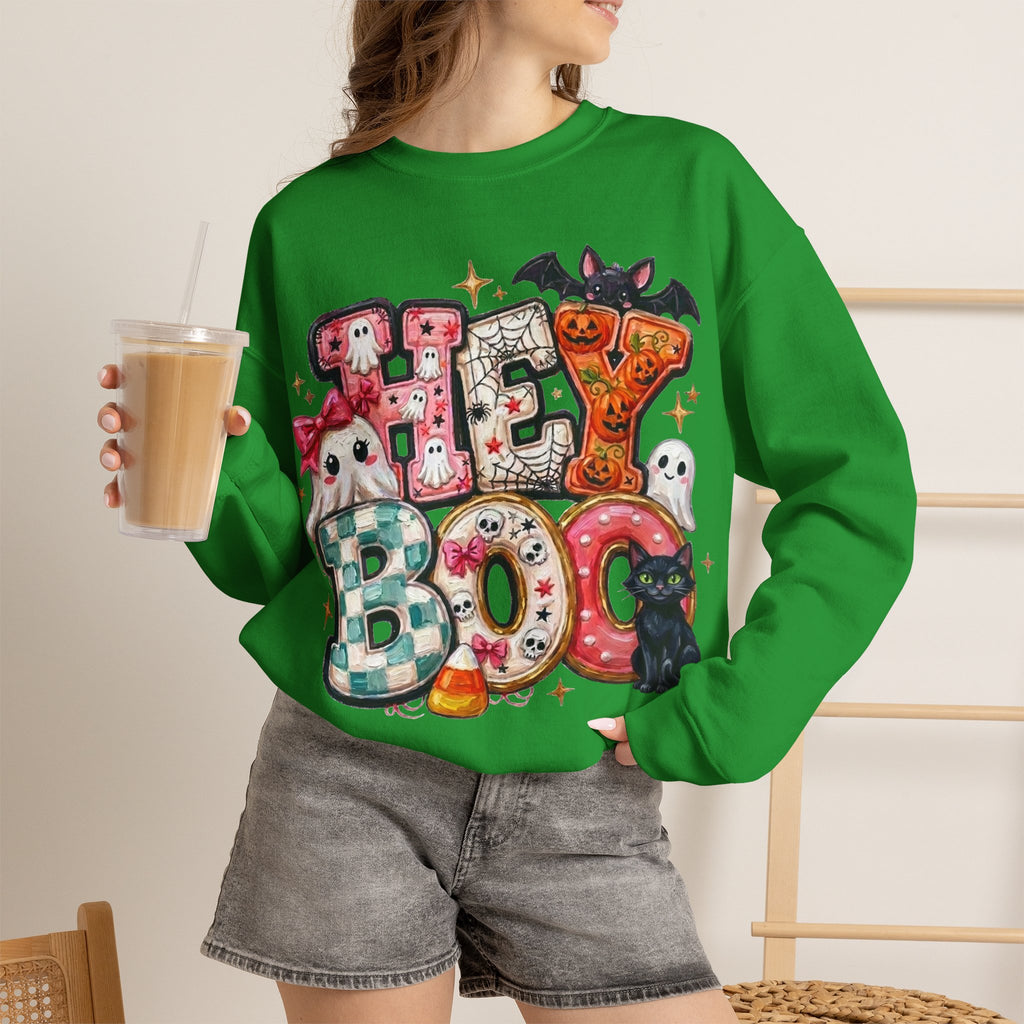 Halloween 'Hey Boo' Sweatshirt