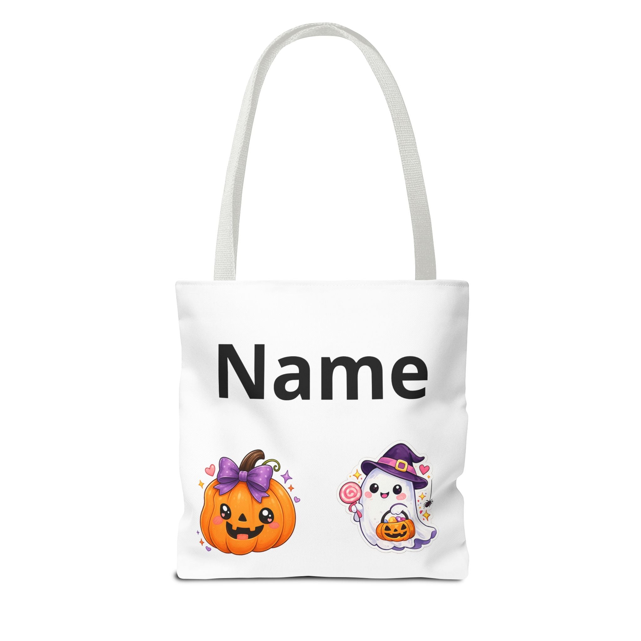 Halloween Trick or Treat Tote Bag — customize with child’s name