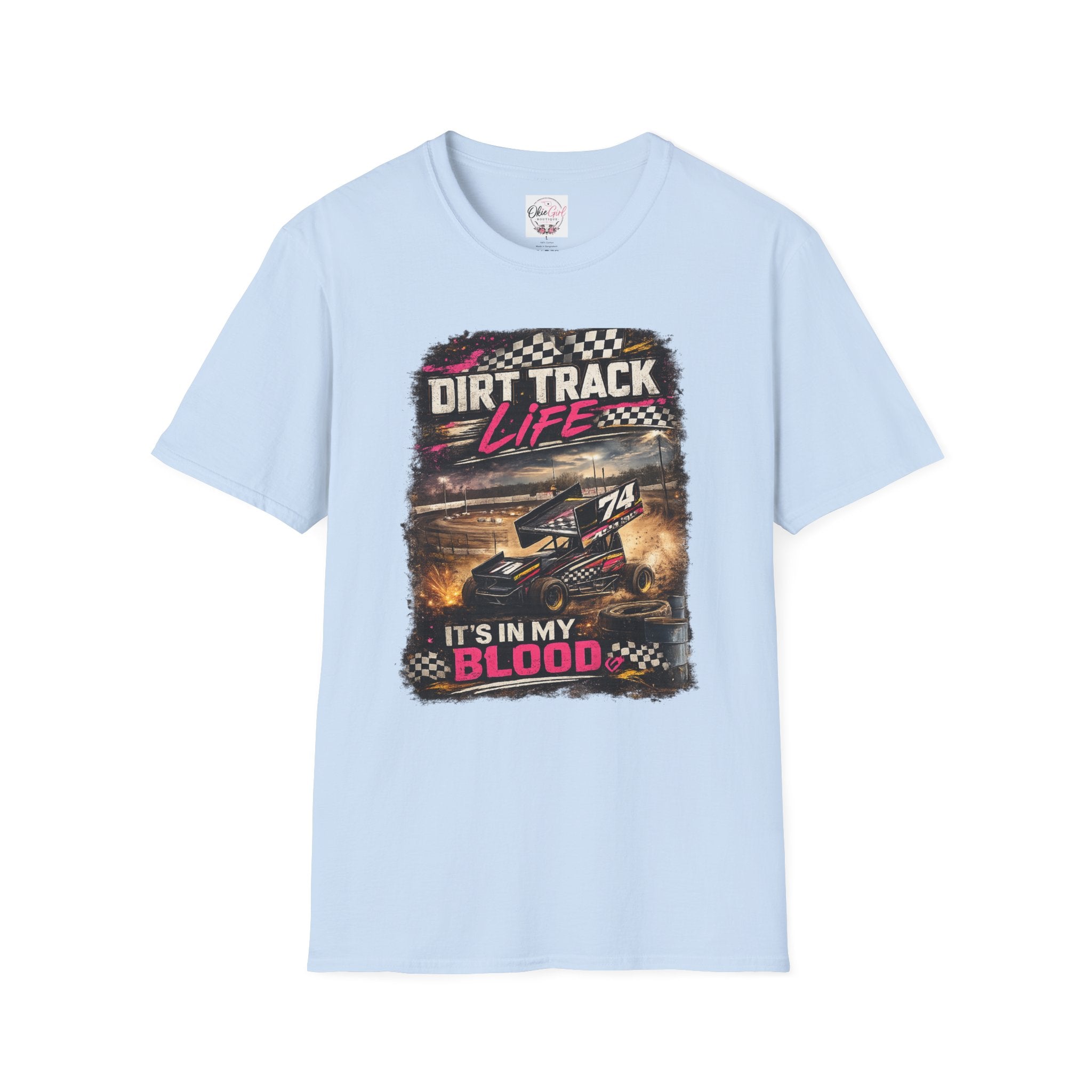 "It's In My Blood" Racing Tee