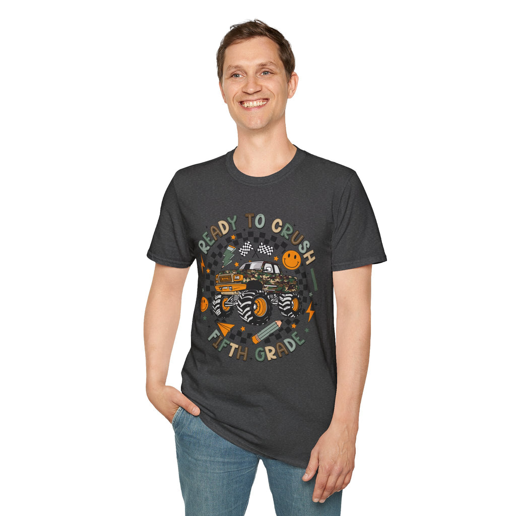 Ready to Crush Monster Truck T-Shirt — Adult size