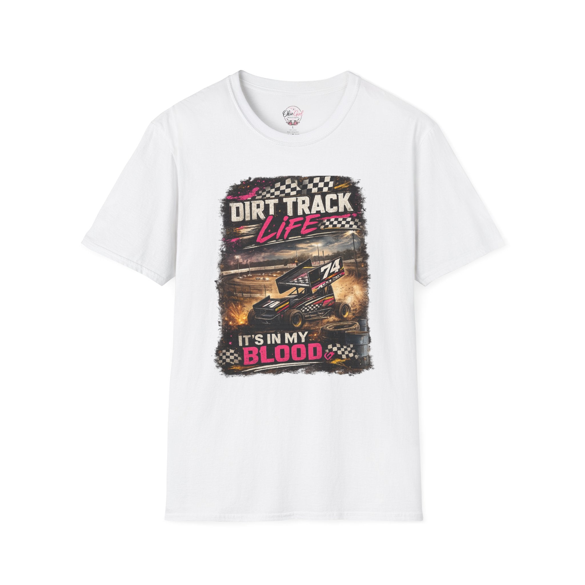 "It's In My Blood" Racing Tee