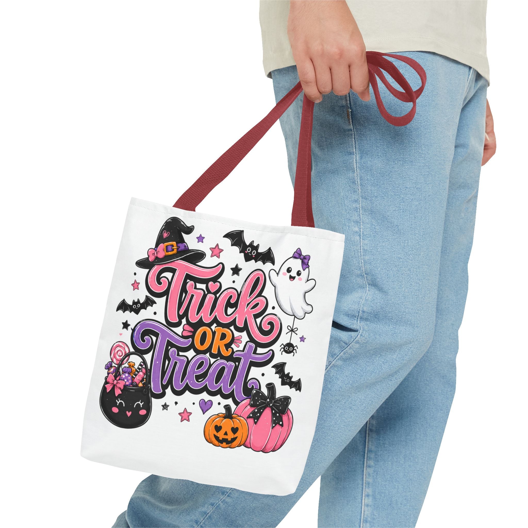 Halloween Trick or Treat Tote Bag — customize with child’s name