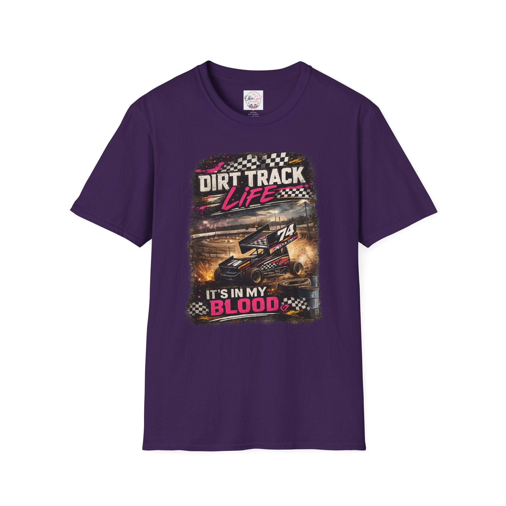 "It's In My Blood" Racing Tee