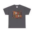 Fall Vibes Graphic Tee — Cozy Autumn Pumpkin & Apple Pie Shirt