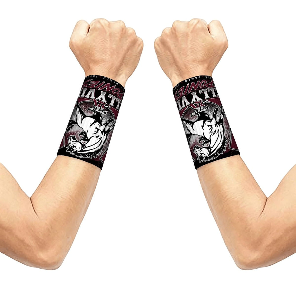 Wrist Sweatbands 2 Pack- KV Ponies