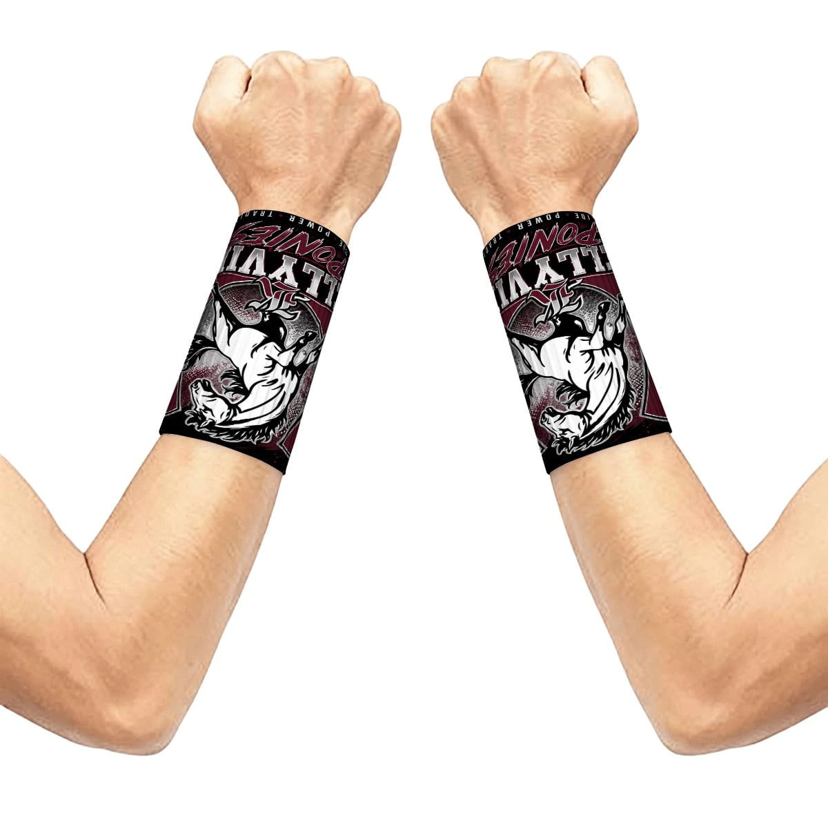 Wrist Sweatbands 2 Pack- KV Ponies
