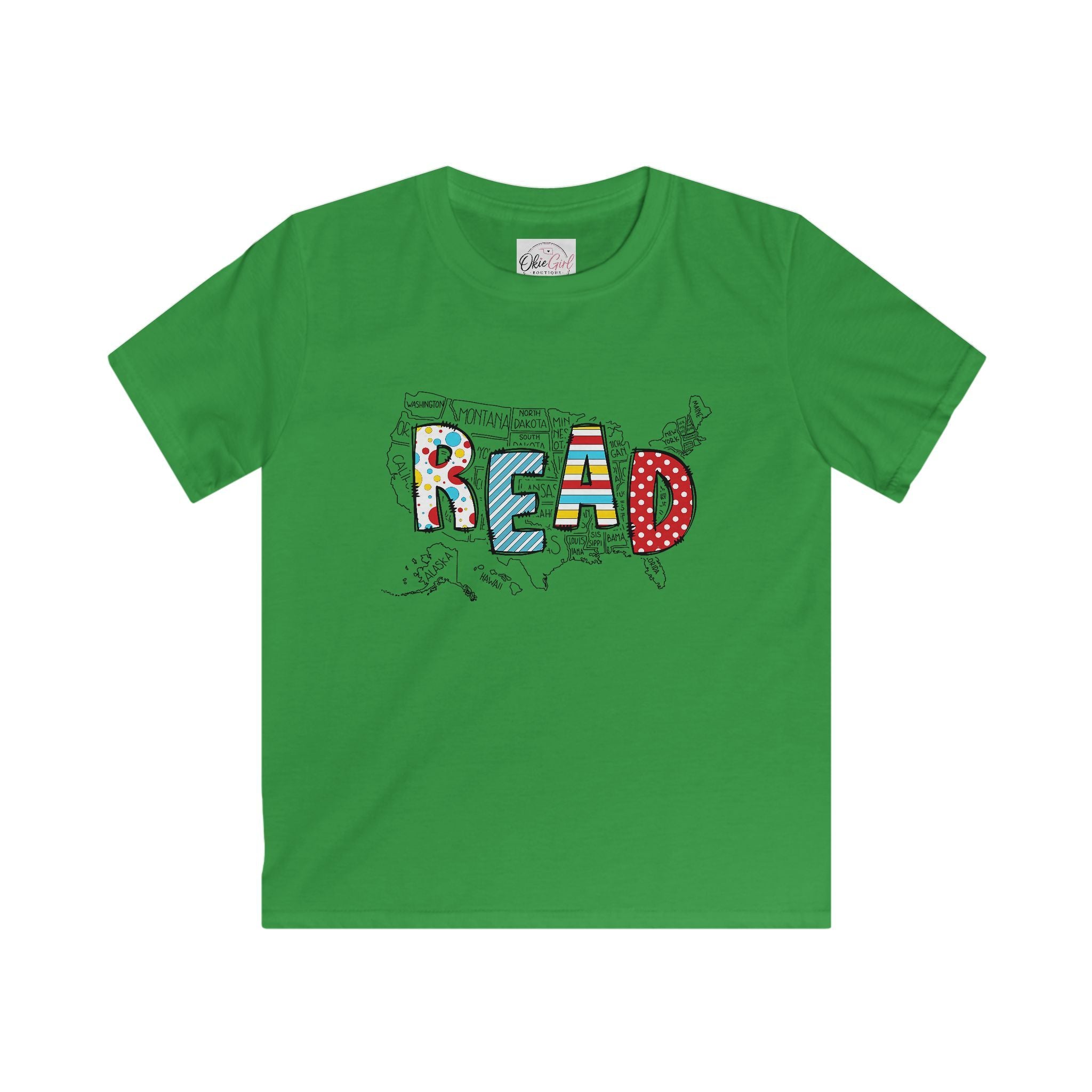 "READ" USA Map & "I Will Read" Dr. Seuss