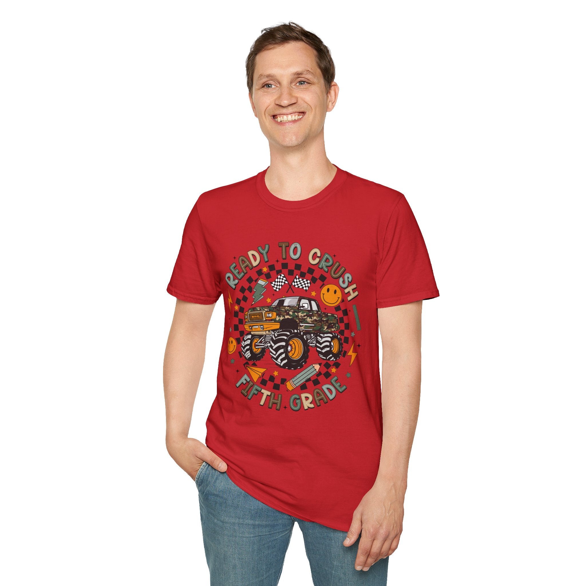 Ready to Crush Monster Truck T-Shirt — Adult size