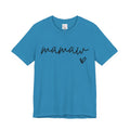 Mamaw Script Heart T-Shirt