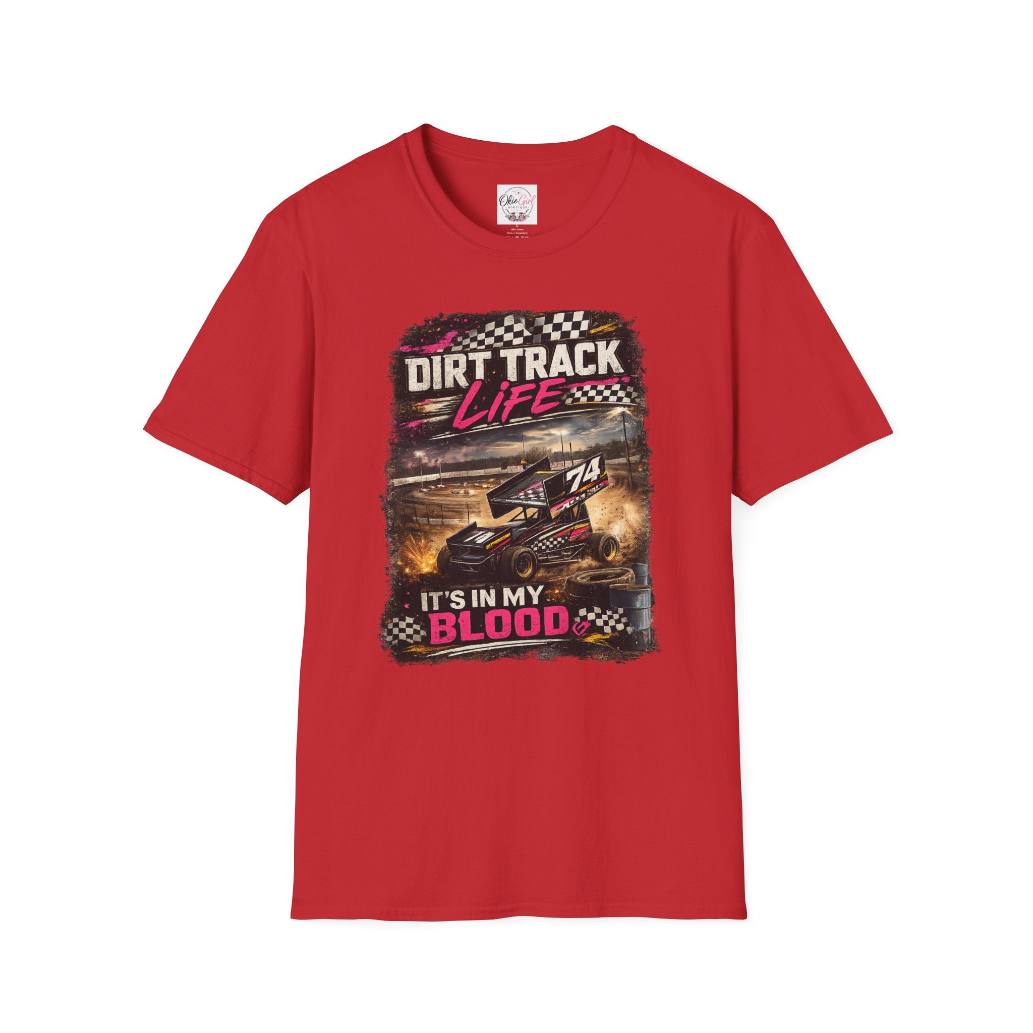 "It's In My Blood" Racing Tee
